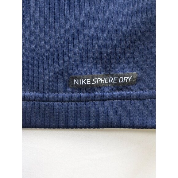 University of Illinois Fighting Illini Nike Team Sphere Dry Polo Shirt Large VTG - Picture 8 of 16